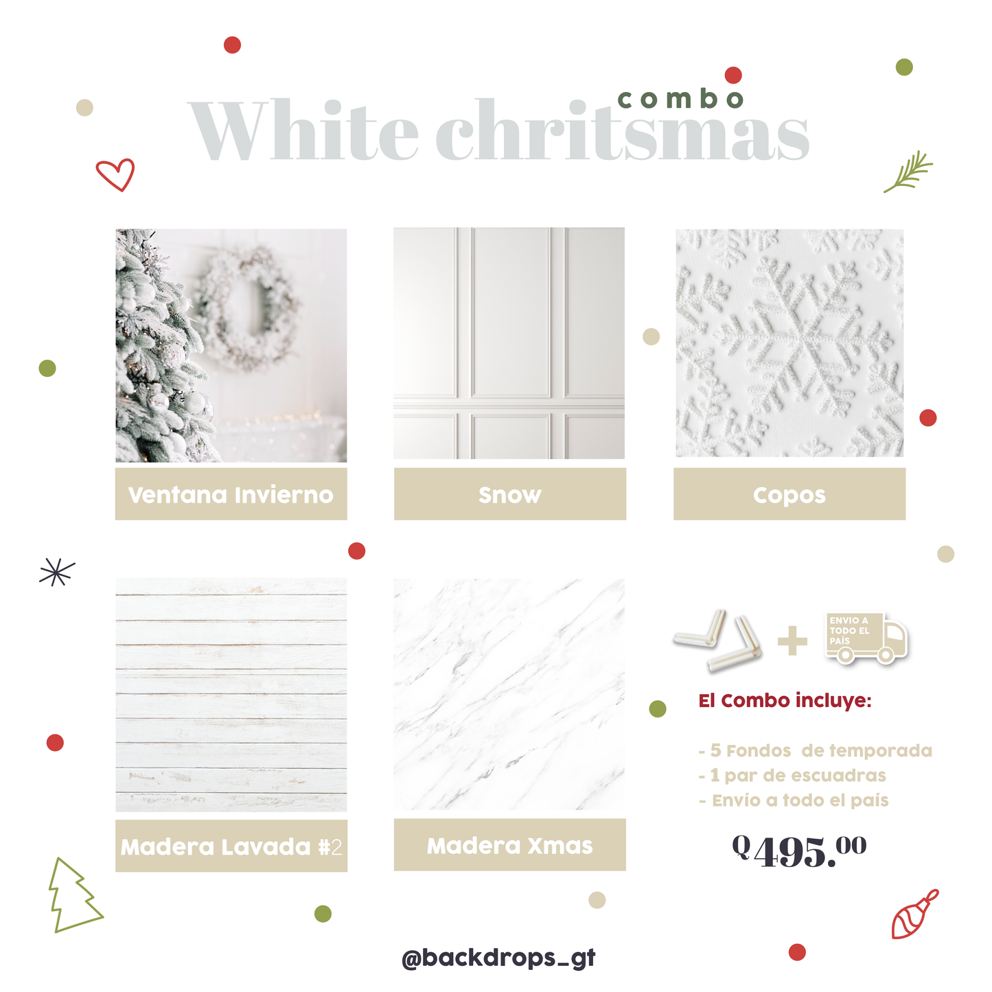 COMBO WHITE CHRITSMAS