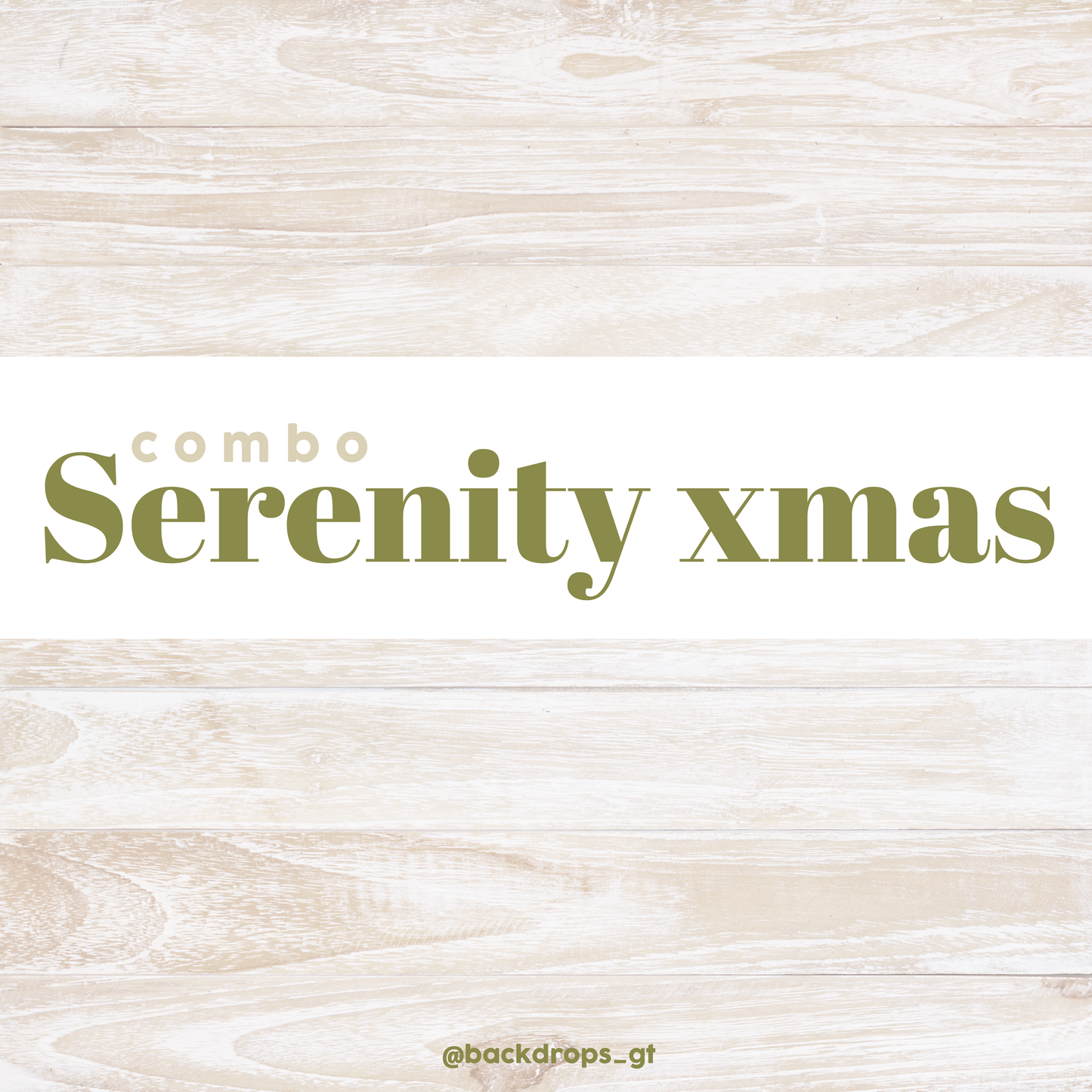 COMBO Serenity Xmas